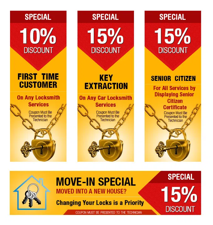 San Francisco Affordable Locksmith San Francisco, CA 415-366-5836 - coupon-1-set-four