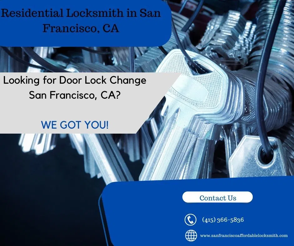 San Francisco Affordable Locksmith San Francisco, CA 415-366-5836 - DoorLockChange