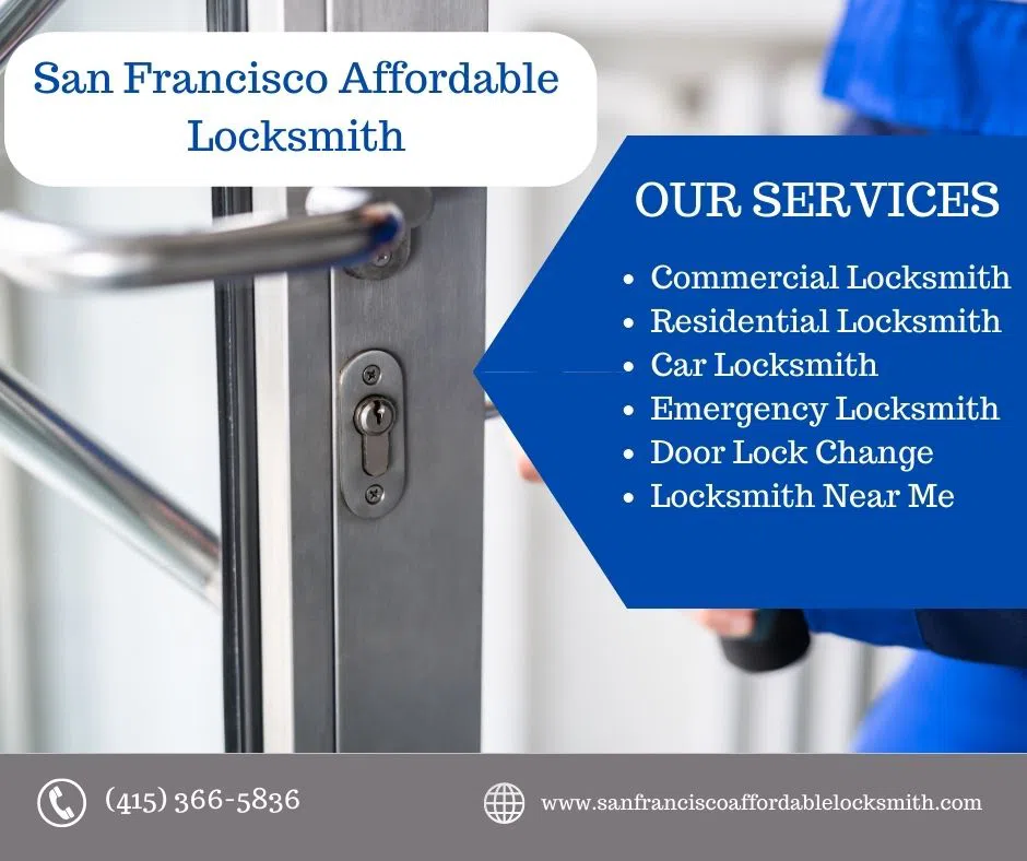 San Francisco Affordable Locksmith San Francisco, CA 415-366-5836